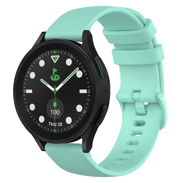 Cinturino in silicone a scacchi da 20 mm, For Samsung Galaxy watch 5 Pro Golf Edition, For Samsung Galaxy watch 5 Golf Edition