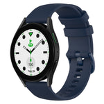 Cinturino in silicone a scacchi da 20 mm, For Samsung Galaxy watch 5 Pro Golf Edition, For Samsung Galaxy watch 5 Golf Edition