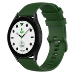 Cinturino in silicone a scacchi da 20 mm, For Samsung Galaxy watch 5 Pro Golf Edition, For Samsung Galaxy watch 5 Golf Edition