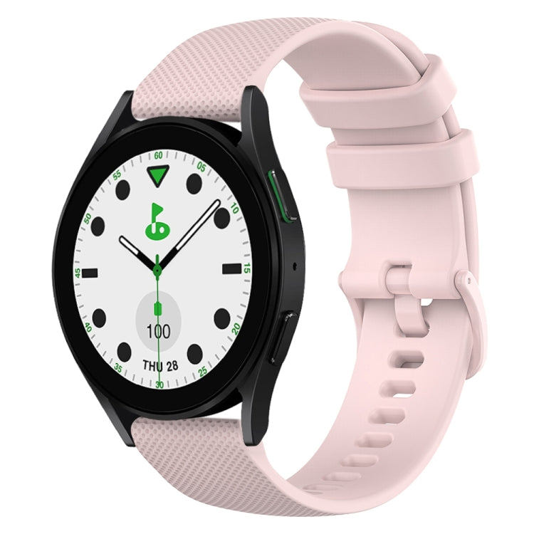 Cinturino in silicone a scacchi da 20 mm, For Samsung Galaxy watch 5 Pro Golf Edition, For Samsung Galaxy watch 5 Golf Edition