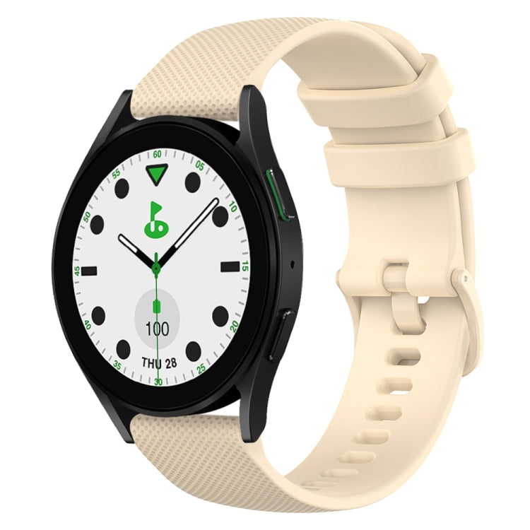 Cinturino in silicone a scacchi da 20 mm, For Samsung Galaxy watch 5 Pro Golf Edition, For Samsung Galaxy watch 5 Golf Edition