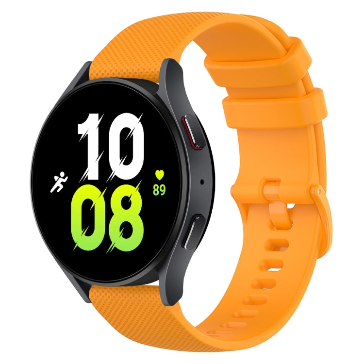 Cinturino in silicone a scacchi da 20 mm, For Samsung Galaxy Watch 5  44mm, For Samsung Galaxy Watch 5 Pro  45mm