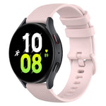 Cinturino in silicone a scacchi da 20 mm, For Samsung Galaxy Watch 5  44mm, For Samsung Galaxy Watch 5 Pro  45mm