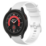 Cinturino in silicone a scacchi da 20 mm, For Samsung Galaxy Watch 5  44mm, For Samsung Galaxy Watch 5 Pro  45mm
