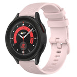 Cinturino in silicone a scacchi da 20 mm, For Samsung Galaxy Watch 5  44mm, For Samsung Galaxy Watch 5 Pro  45mm