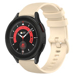 Cinturino in silicone a scacchi da 20 mm, For Samsung Galaxy Watch 5  44mm, For Samsung Galaxy Watch 5 Pro  45mm