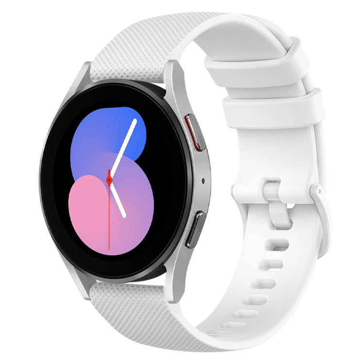 Cinturino in silicone a scacchi da 20 mm, For Samsung Galaxy Watch 5  40mm