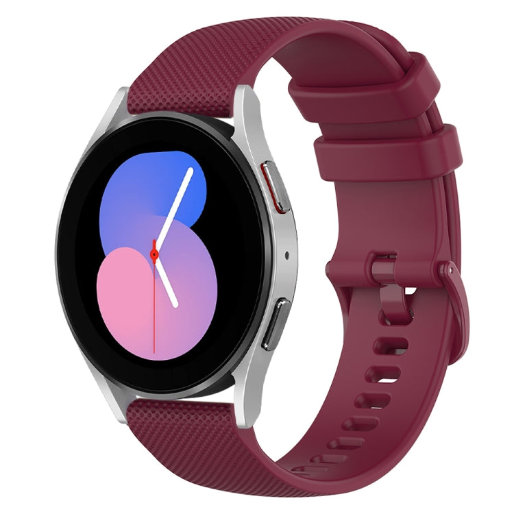 Cinturino in silicone a scacchi da 20 mm, For Samsung Galaxy Watch 5  40mm