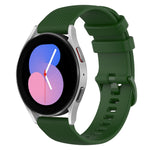 Cinturino in silicone a scacchi da 20 mm, For Samsung Galaxy Watch 5  40mm