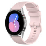 Cinturino in silicone a scacchi da 20 mm, For Samsung Galaxy Watch 5  40mm