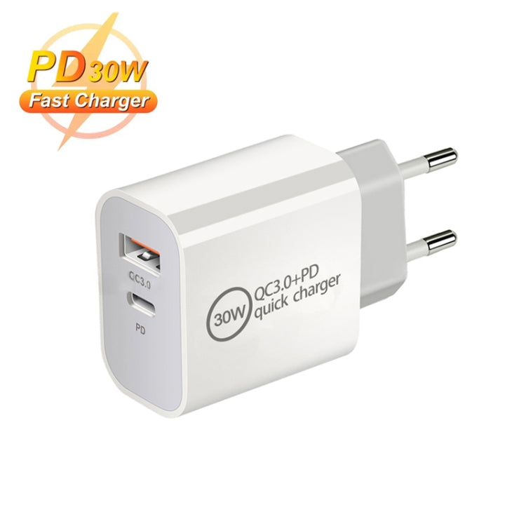 Caricatore doppia porta USB PD30W con cavo Micro USB 1m