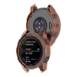 Custodia protettiva per orologio in TPU a metà pacchetto, For Garmin Fenix 7S Pro, For Garmin Fenix 7X Pro, For Garmin Fenix 7 Pro, For Garmin Epix Pro 47mm