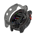 Custodia protettiva per orologio in TPU a metà pacchetto, For Garmin Fenix 7S Pro, For Garmin Fenix 7X Pro, For Garmin Fenix 7 Pro, For Garmin Epix Pro 47mm