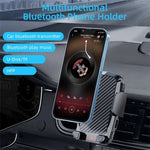 CS14 Car Interior Air Vent Mount Phone Stand Lettore MP3 Trasmettitore FM Bluetooth, CS14