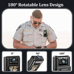 Videocamera HD 1,3 pollici rotazione 180° per sport e sicurezza