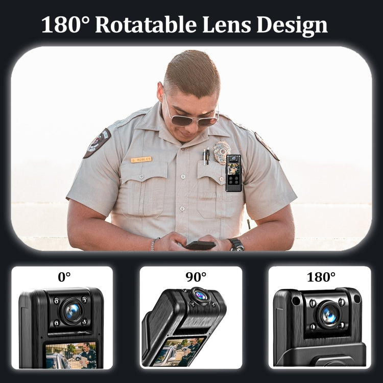 Videocamera HD 1,3 pollici rotazione 180° per sport e sicurezza