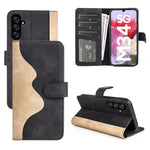 Custodia per cellulare in pelle Flip orizzontale con cuciture, For Samsung Galaxy A05s, For Samsung Galaxy M34 5G, For Samsung Galaxy S23 FE 5G