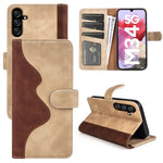 Custodia per cellulare in pelle Flip orizzontale con cuciture, For Samsung Galaxy A05s, For Samsung Galaxy M34 5G, For Samsung Galaxy S23 FE 5G