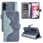 Custodia per cellulare in pelle Flip orizzontale con cuciture, For Samsung Galaxy A05s, For Samsung Galaxy M34 5G, For Samsung Galaxy S23 FE 5G