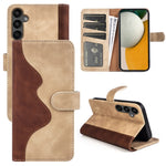 Custodia per cellulare in pelle Flip orizzontale con cuciture, For Samsung Galaxy S24+ 5G, For Samsung Galaxy S24 5G, For Samsung Galaxy A15, For Samsung Galaxy A05