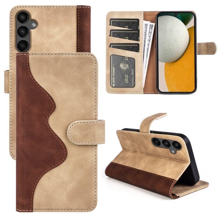 Custodia per cellulare in pelle Flip orizzontale con cuciture, For Samsung Galaxy S24+ 5G, For Samsung Galaxy S24 5G, For Samsung Galaxy A15, For Samsung Galaxy A05