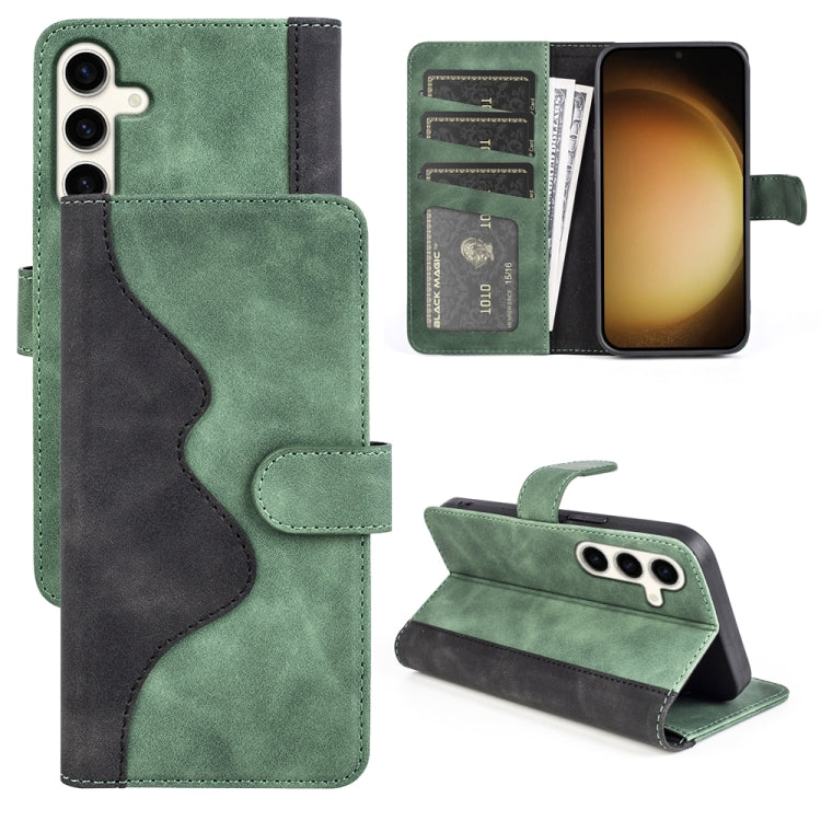 Custodia per cellulare in pelle Flip orizzontale con cuciture, For Samsung Galaxy S24+ 5G, For Samsung Galaxy S24 5G, For Samsung Galaxy A15, For Samsung Galaxy A05