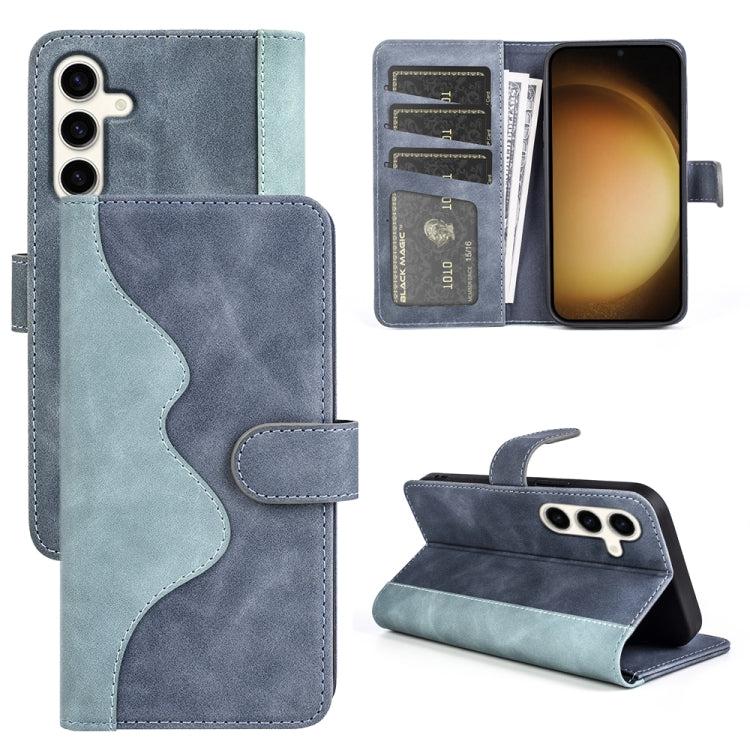 Custodia per cellulare in pelle Flip orizzontale con cuciture, For Samsung Galaxy S24+ 5G, For Samsung Galaxy S24 5G, For Samsung Galaxy A15, For Samsung Galaxy A05