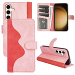 Custodia per cellulare in pelle Flip orizzontale con cuciture, For Samsung Galaxy S24+ 5G, For Samsung Galaxy S24 5G, For Samsung Galaxy A15, For Samsung Galaxy A05