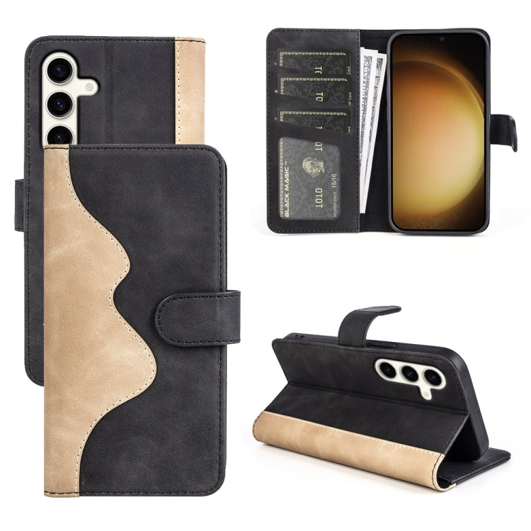 Custodia per cellulare in pelle Flip orizzontale con cuciture, For Samsung Galaxy S24+ 5G, For Samsung Galaxy S24 5G, For Samsung Galaxy A15, For Samsung Galaxy A05