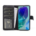 Custodia per cellulare in pelle Flip orizzontale con cuciture, For Samsung Galaxy M55 5G, For Samsung Galaxy M15 5G, For Samsung Galaxy A55, For Samsung Galaxy A35