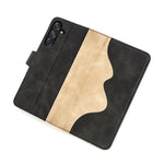 Custodia per cellulare in pelle Flip orizzontale con cuciture, For Samsung Galaxy M55 5G, For Samsung Galaxy M15 5G, For Samsung Galaxy A55, For Samsung Galaxy A35