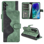 Custodia per cellulare in pelle Flip orizzontale con cuciture, For Samsung Galaxy M55 5G, For Samsung Galaxy M15 5G, For Samsung Galaxy A55, For Samsung Galaxy A35