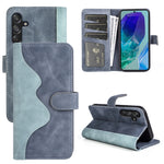 Custodia per cellulare in pelle Flip orizzontale con cuciture, For Samsung Galaxy M55 5G, For Samsung Galaxy M15 5G, For Samsung Galaxy A55, For Samsung Galaxy A35
