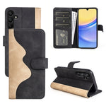 Custodia per cellulare in pelle Flip orizzontale con cuciture, For Samsung Galaxy M55 5G, For Samsung Galaxy M15 5G, For Samsung Galaxy A55, For Samsung Galaxy A35
