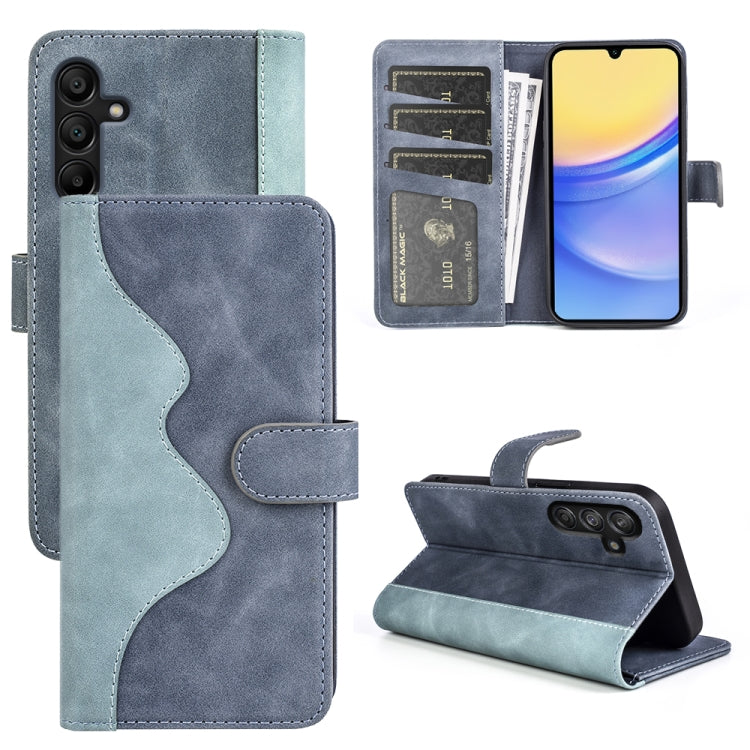 Custodia per cellulare in pelle Flip orizzontale con cuciture, For Samsung Galaxy M55 5G, For Samsung Galaxy M15 5G, For Samsung Galaxy A55, For Samsung Galaxy A35