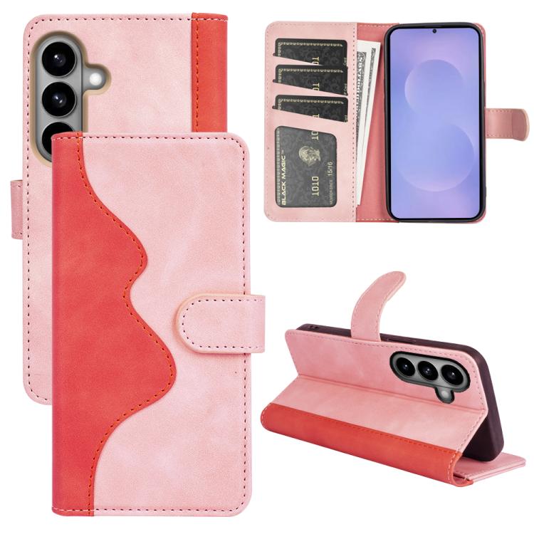 Custodia per cellulare in pelle Flip orizzontale con cuciture, For Samsung Galaxy S26+ 5G, For Samsung Galaxy S26 Edge 5G, For Samsung Galaxy S26 Ultra 5G, For Samsung Galaxy S26 5G