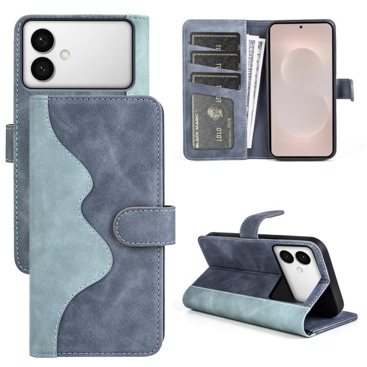 Custodia per cellulare in pelle Flip orizzontale con cuciture, For Samsung Galaxy S26+ 5G, For Samsung Galaxy S26 Edge 5G, For Samsung Galaxy S26 Ultra 5G, For Samsung Galaxy S26 5G