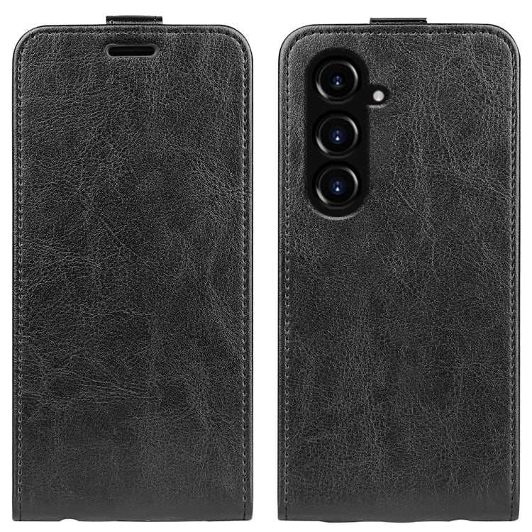 Custodia per telefono in pelle con vibrazione verticale R64 Texture, For Samsung Galaxy A05, For Samsung Galaxy A05s, For Samsung Galaxy M34 5G, For Samsung Galaxy S23 FE 5G, For Samsung Galaxy M36 5G / F36 5G, For Samsung Galaxy A17 5G