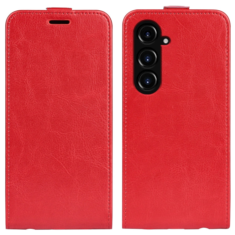 Custodia per telefono in pelle con vibrazione verticale R64 Texture, For Samsung Galaxy A05, For Samsung Galaxy A05s, For Samsung Galaxy M34 5G, For Samsung Galaxy S23 FE 5G, For Samsung Galaxy M36 5G / F36 5G, For Samsung Galaxy A17 5G