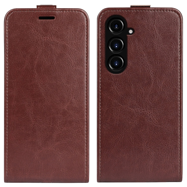 Custodia per telefono in pelle con vibrazione verticale R64 Texture, For Samsung Galaxy A05, For Samsung Galaxy A05s, For Samsung Galaxy M34 5G, For Samsung Galaxy S23 FE 5G, For Samsung Galaxy M36 5G / F36 5G, For Samsung Galaxy A17 5G