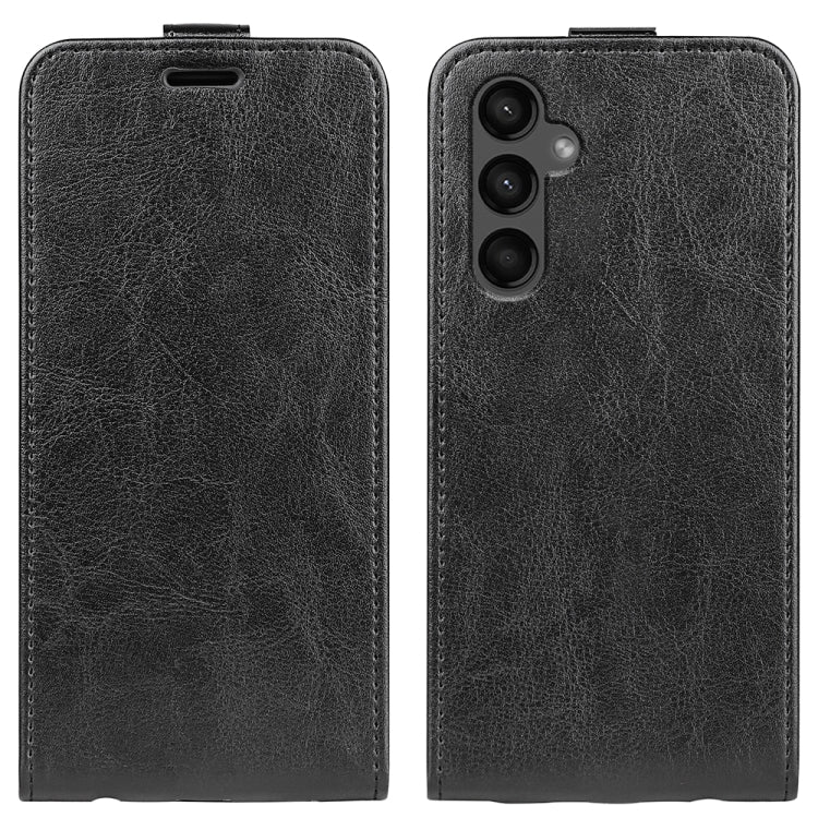 Custodia per telefono in pelle con vibrazione verticale R64 Texture, For Samsung Galaxy Xcover7 Pro, For Samsung Galaxy M55 5G, For Samsung Galaxy M15 5G, For Samsung Galaxy S24+ 5G, For Samsung Galaxy S24 5G, For Samsung Galaxy A15