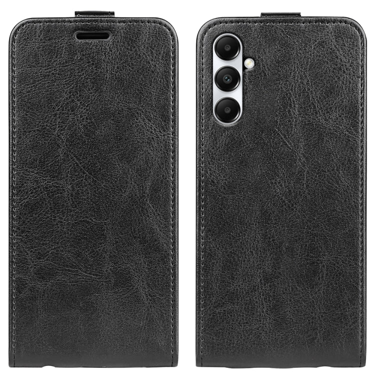 Custodia per telefono in pelle con vibrazione verticale R64 Texture, For Samsung Galaxy A05, For Samsung Galaxy A05s, For Samsung Galaxy M34 5G, For Samsung Galaxy S23 FE 5G, For Samsung Galaxy M36 5G / F36 5G, For Samsung Galaxy A17 5G