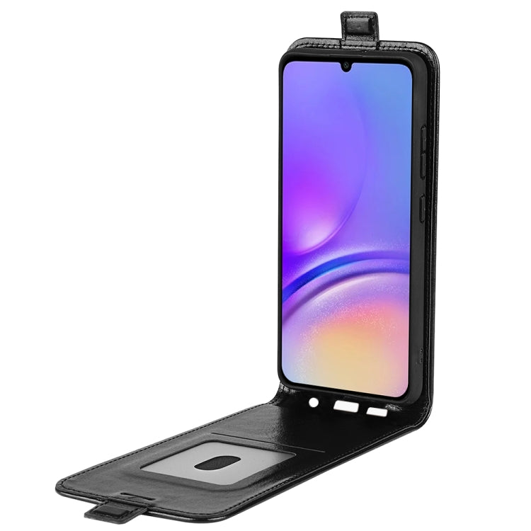 Custodia per telefono in pelle con vibrazione verticale R64 Texture, For Samsung Galaxy A05, For Samsung Galaxy A05s, For Samsung Galaxy M34 5G, For Samsung Galaxy S23 FE 5G, For Samsung Galaxy M36 5G / F36 5G, For Samsung Galaxy A17 5G