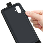 Custodia per telefono in pelle con vibrazione verticale R64 Texture, For Samsung Galaxy A05, For Samsung Galaxy A05s, For Samsung Galaxy M34 5G, For Samsung Galaxy S23 FE 5G, For Samsung Galaxy M36 5G / F36 5G, For Samsung Galaxy A17 5G