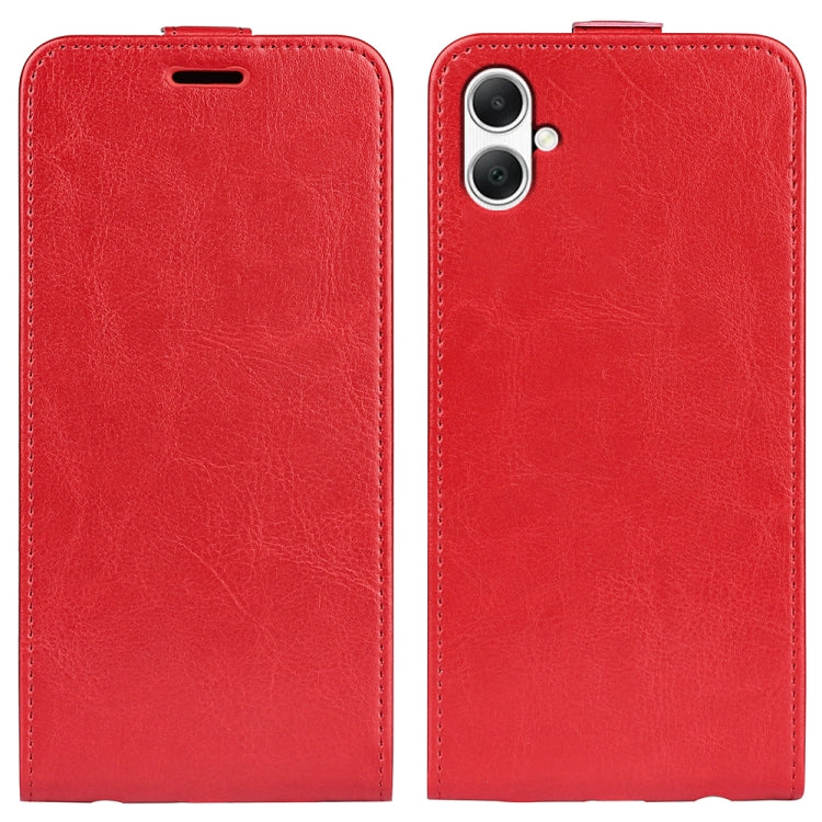 Custodia per telefono in pelle con vibrazione verticale R64 Texture, For Samsung Galaxy A05, For Samsung Galaxy A05s, For Samsung Galaxy M34 5G, For Samsung Galaxy S23 FE 5G, For Samsung Galaxy M36 5G / F36 5G, For Samsung Galaxy A17 5G