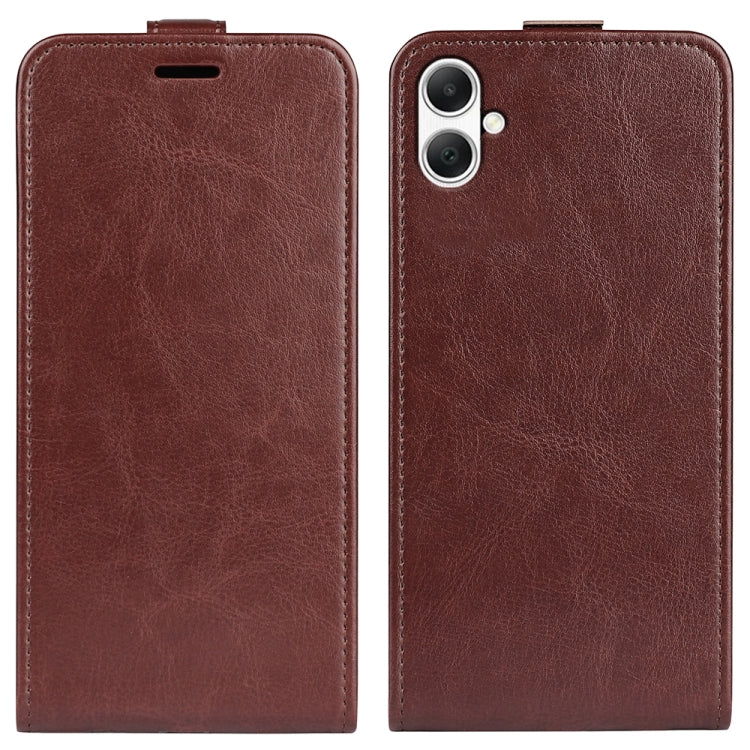 Custodia per telefono in pelle con vibrazione verticale R64 Texture, For Samsung Galaxy A05, For Samsung Galaxy A05s, For Samsung Galaxy M34 5G, For Samsung Galaxy S23 FE 5G, For Samsung Galaxy M36 5G / F36 5G, For Samsung Galaxy A17 5G