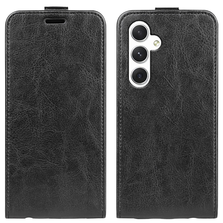 Custodia per telefono in pelle con vibrazione verticale R64 Texture, For Samsung Galaxy Xcover7 Pro, For Samsung Galaxy M55 5G, For Samsung Galaxy M15 5G, For Samsung Galaxy S24+ 5G, For Samsung Galaxy S24 5G, For Samsung Galaxy A15