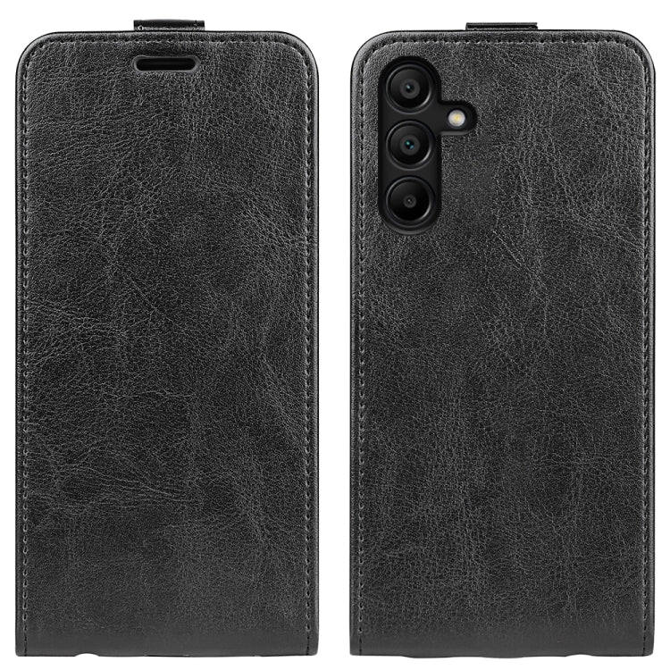 Custodia per telefono in pelle con vibrazione verticale R64 Texture, For Samsung Galaxy Xcover7 Pro, For Samsung Galaxy M55 5G, For Samsung Galaxy M15 5G, For Samsung Galaxy S24+ 5G, For Samsung Galaxy S24 5G, For Samsung Galaxy A15