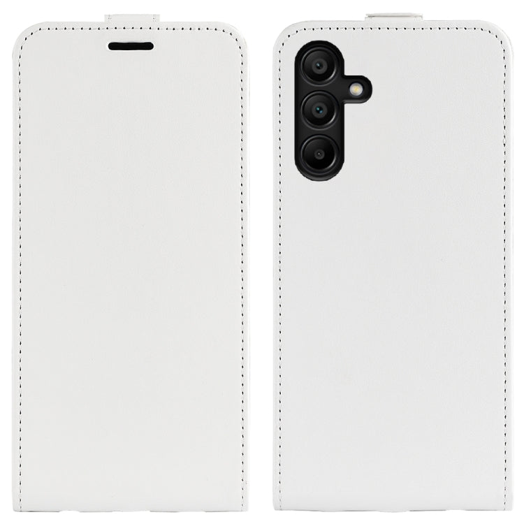 Custodia per telefono in pelle con vibrazione verticale R64 Texture, For Samsung Galaxy Xcover7 Pro, For Samsung Galaxy M55 5G, For Samsung Galaxy M15 5G, For Samsung Galaxy S24+ 5G, For Samsung Galaxy S24 5G, For Samsung Galaxy A15