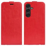 Custodia per telefono in pelle con vibrazione verticale R64 Texture, For Samsung Galaxy A26 5G, For Samsung Galaxy A36, For Samsung Galaxy S25 5G, For Samsung Galaxy S25+ 5G, For Samsung Galaxy S25 Ultra 5G, For Samsung Galaxy A16 5G
